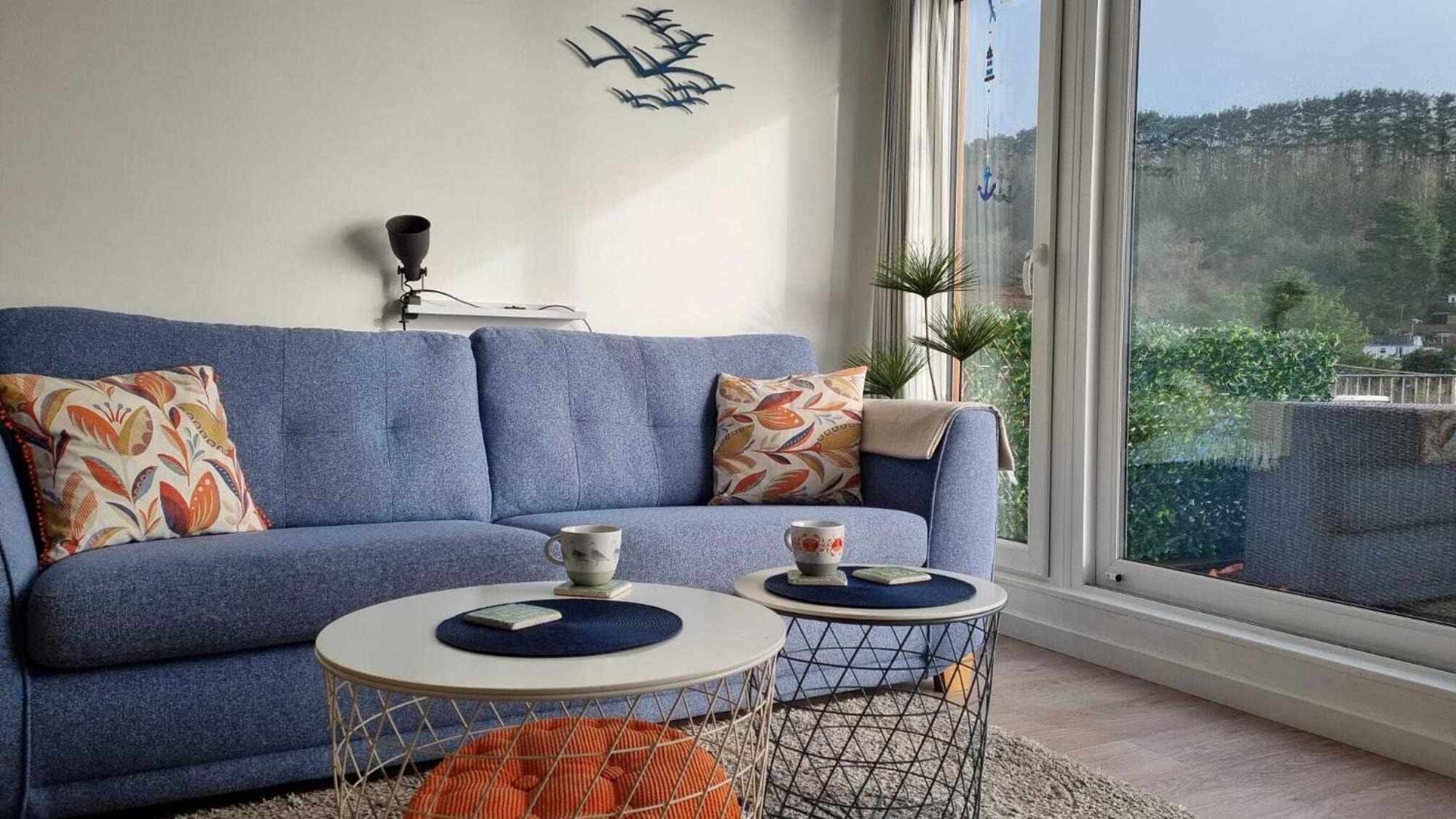 May View - Luxury Sea View Apartment - Millendreath, Looe Eksteriør bilde